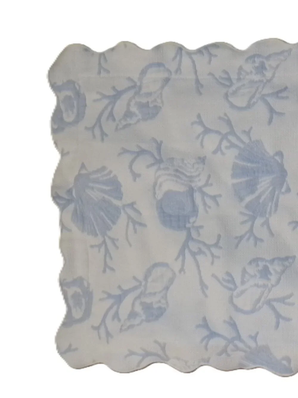 Bloomingdales At Home Shams Matelasse Shells & Coral Beach Pillow Sham Portugal
